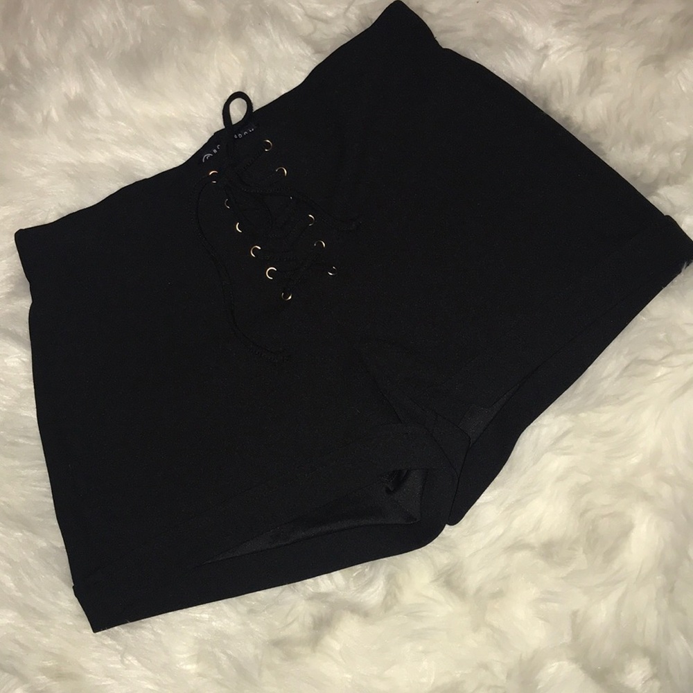Black shorts